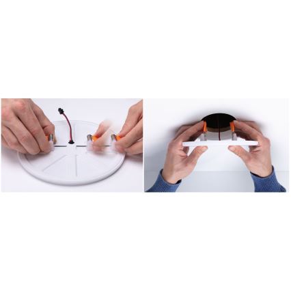 Paulmann 92391 - LED/8,5W IP44 Kylpyhuoneen upotettu valo VARIFIT 230V