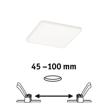 Paulmann 92397 - LED/8,5W IP44 Kylpyhuoneen upotettu valo VARIFIT 230V
