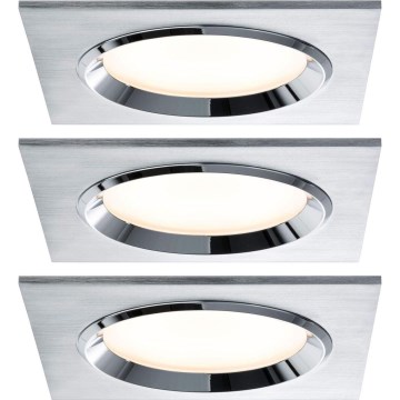 Paulmann 92696 - SETTI 3xLED/8W Himmennettävä riippuva kattovalaisin DICE 230V