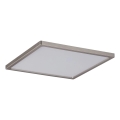 Paulmann 92939 - LED/11W IP44 himennettävä kylpyhuoneen upotettava alasvalo AREO 230V 18x18 cm mattakromi