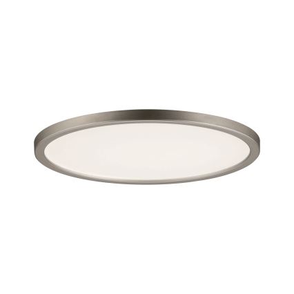 Paulmann 92946 - AREO upotettava kylpyhuonevalaisin LED/11W IP23 230V Ø 18 cm mattakromi