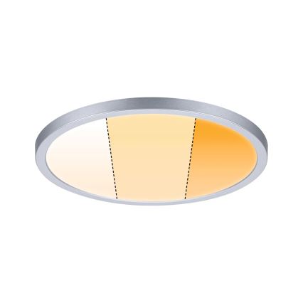 Paulmann 92992 - LED/16W IP44 Kylpyhuoneen alakattoon asennettava valaisin AREO 230V 2000/3000/4000K halkaisija 23 cm mattakromi