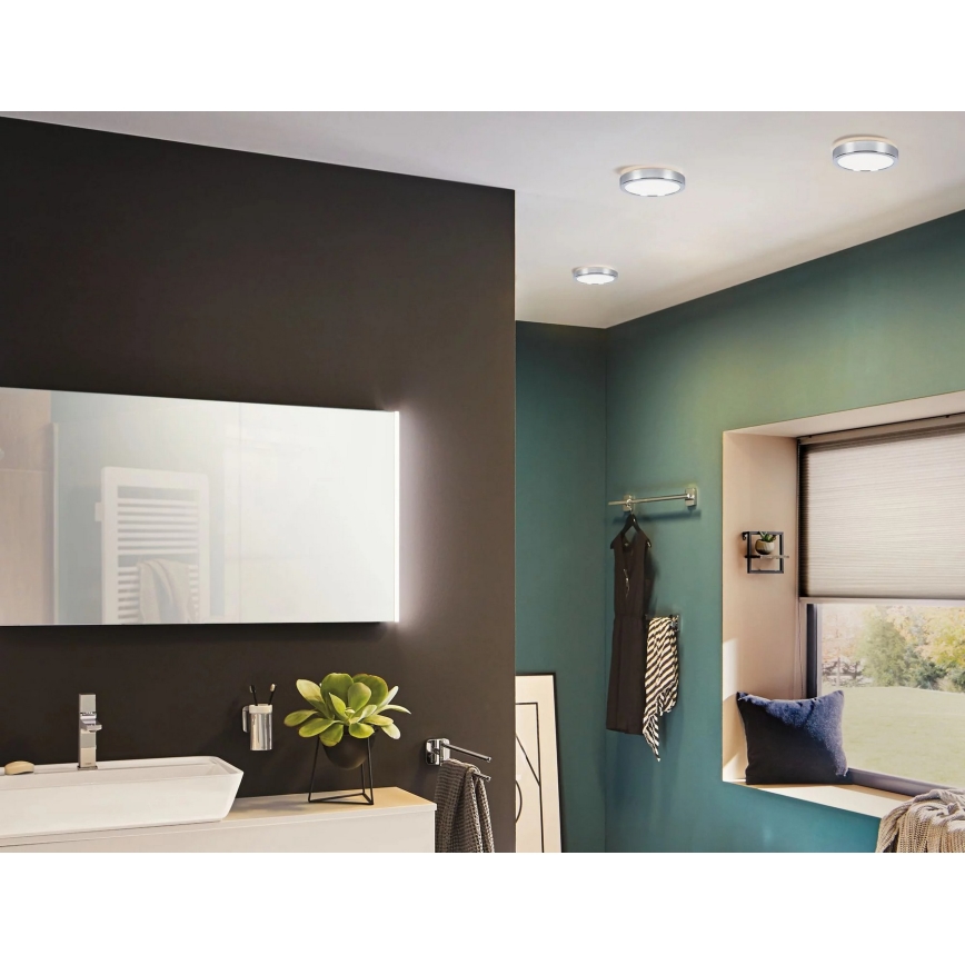 Paulmann 93018 - LED/13W IP44 Himmennettävä kylpyhuoneen kattovalaisin AVIAR 230V