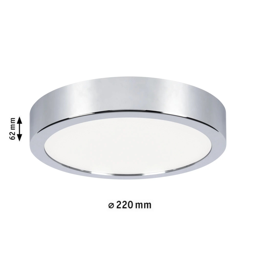 Paulmann 93018 - LED/13W IP44 Himmennettävä kylpyhuoneen kattovalaisin AVIAR 230V