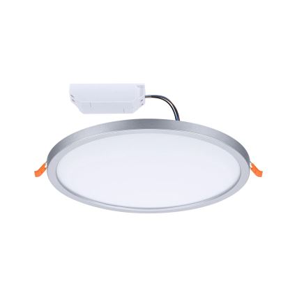 Paulmann 93046 - LED/16W IP44 Himennettävä kylpyhuoneen upotettava alasvalaisin AREO 230V 3000-6500K halkaisija 23 cm mattakromi