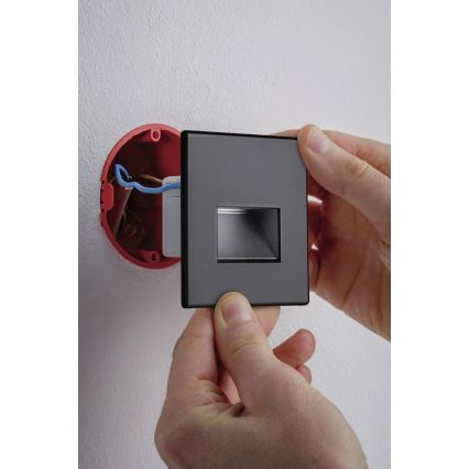 Paulmann 93094 - LED/1,2W PORTAIDEN VALAISIN EDGE 230V