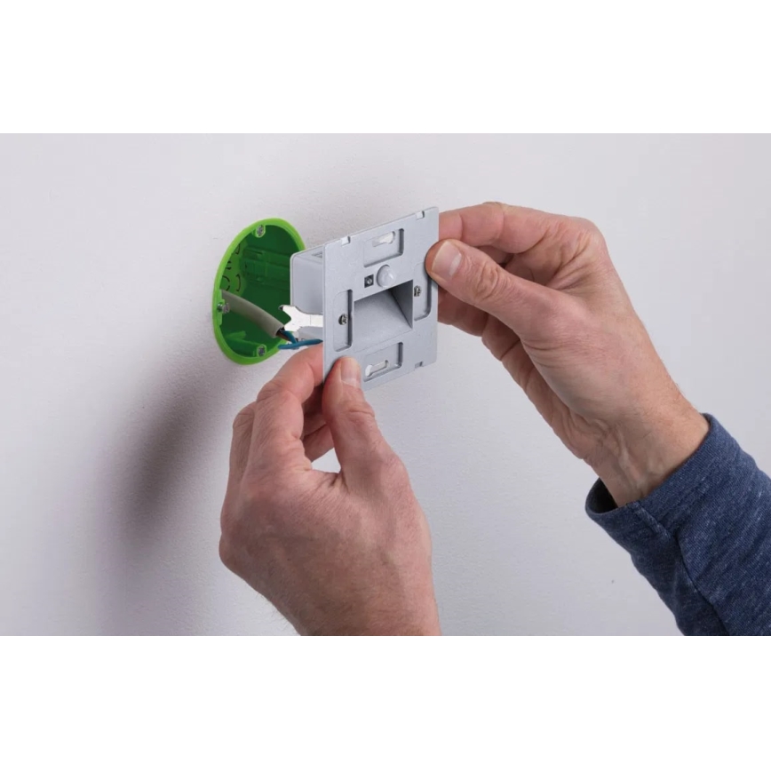 Paulmann 93133 - LED/1,2W Portaikon valo anturilla EDGE 230V valkoinen