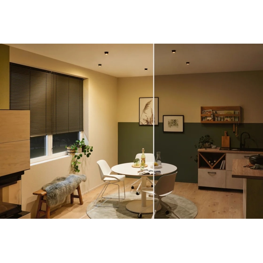 Paulmann 93379 - SETTI 3xLED/6W IP44 Himmennettävä kylpyhuoneen kattovalaisin GIL 230V