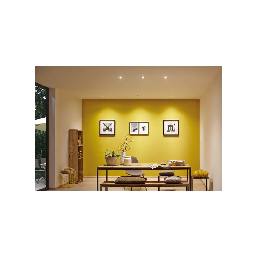 Paulmann 93449 - SETTI 3xLED/6,5W IP23 Kylpyhuoneen upotettu valo NOVA 230V