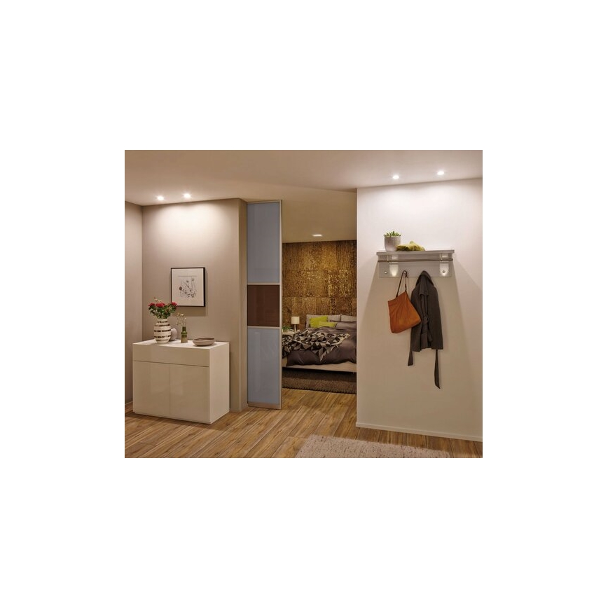 Paulmann 93449 - SETTI 3xLED/6,5W IP23 Kylpyhuoneen upotettu valo NOVA 230V