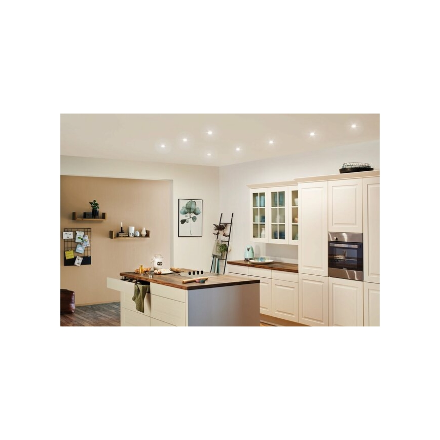 Paulmann 93449 - SETTI 3xLED/6,5W IP23 Kylpyhuoneen upotettu valo NOVA 230V