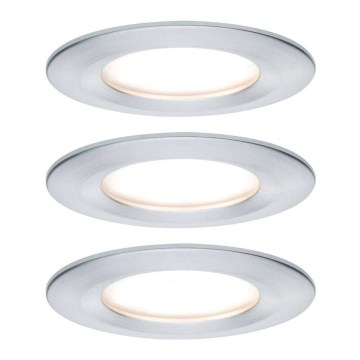 Paulmann 93462 - SETTI 3xLED/6W IP44 Kylpyhuoneen upotettu valo NOVA 230V