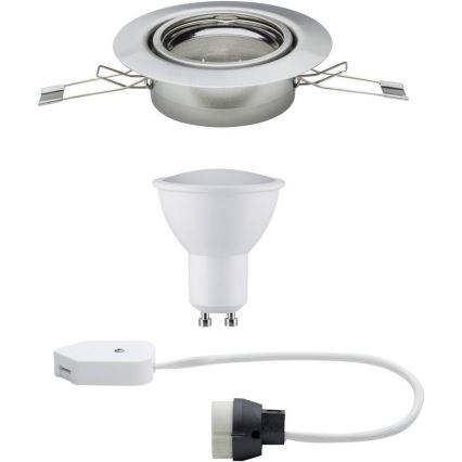 Paulmann 93849 - LED-GU10/4,5W/230V Upotettu valo PREMIUM LINE 230V