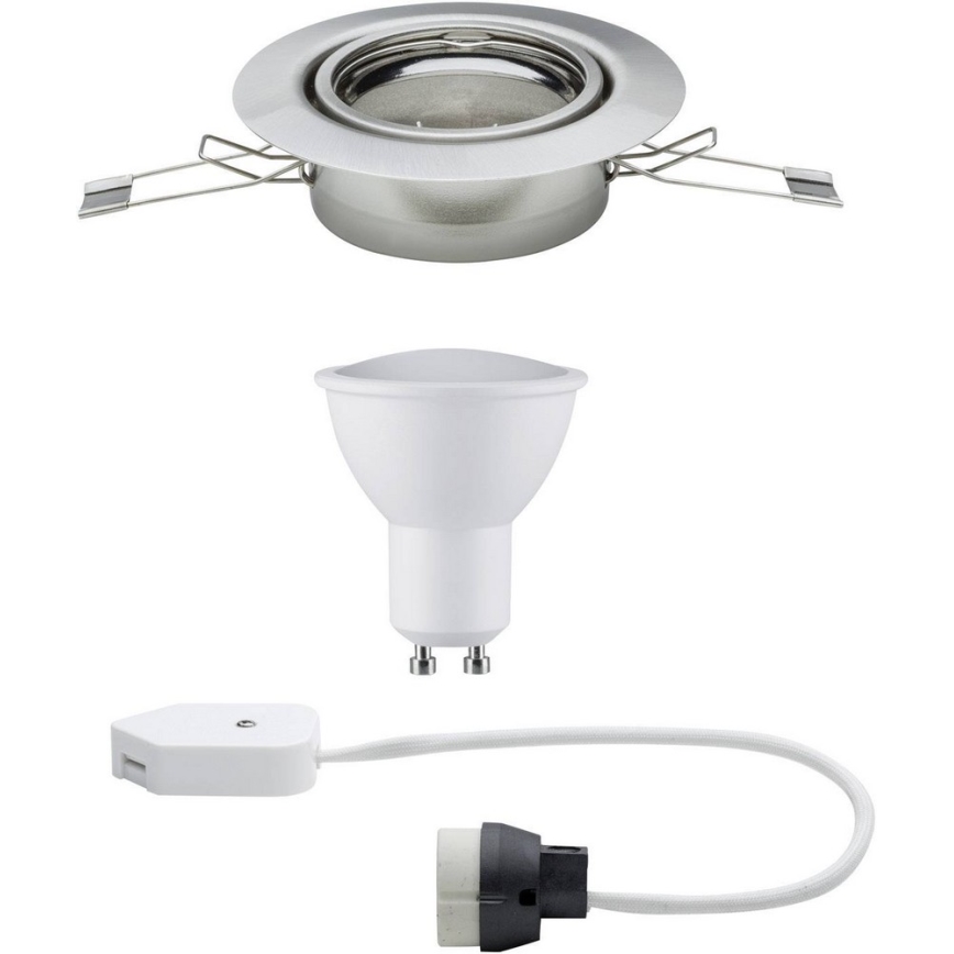 Paulmann 93849 - LED-GU10/4,5W/230V Upotettu valo PREMIUM LINE 230V