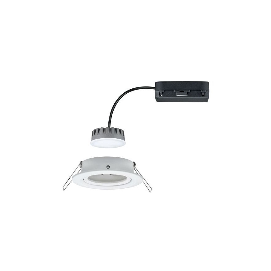 Paulmann 93871 - LED/6W IP23 Himennettävä kylpyhuoneen upotettava alasvalo COIN 230V
