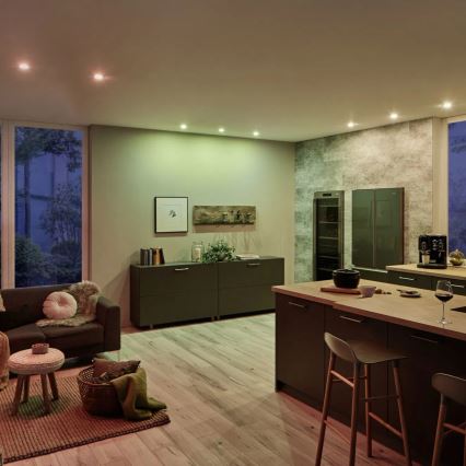 Paulmann 93940 -SETTI 3x LED RGBW/2W IP23 Himmennettävä kylpyhuoneen kattovalaisin 230V