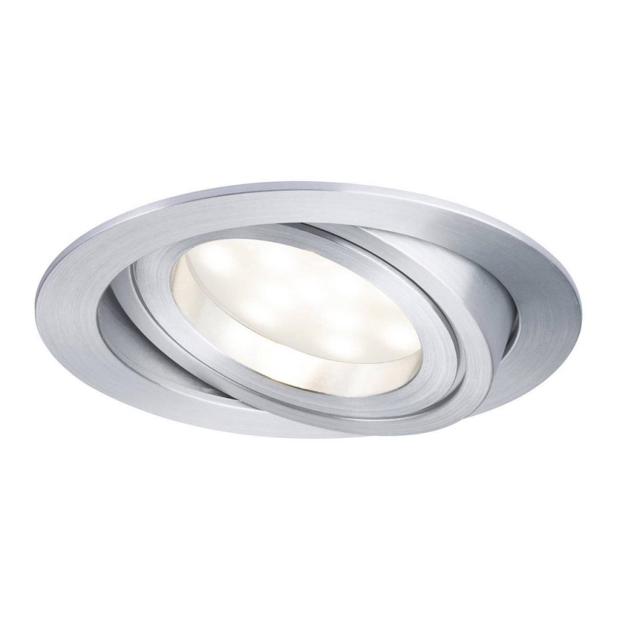 Paulmann 93983 - LED/6,8W IP23 Kylpyhuoneen upotettu valo COIN 230V