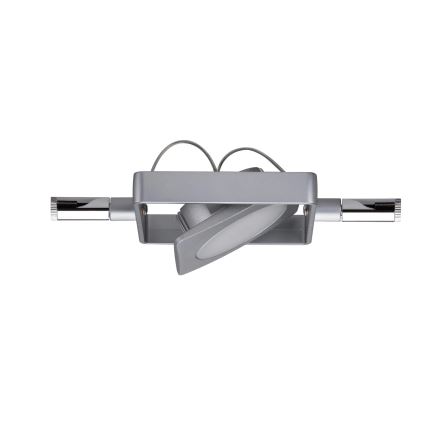 Paulmann 94107 - Sarja 4xLED/4,3W kohdevalaisimia lankajärjestelmään MAC 230V mattakromi