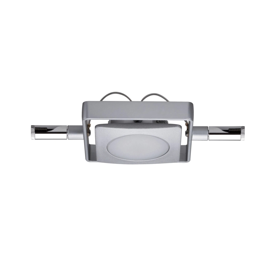 Paulmann 94107 - SETTI 4xLED/4,3W Täydellinen vaijerivalojärjestelmä MAC 230V mattakromi
