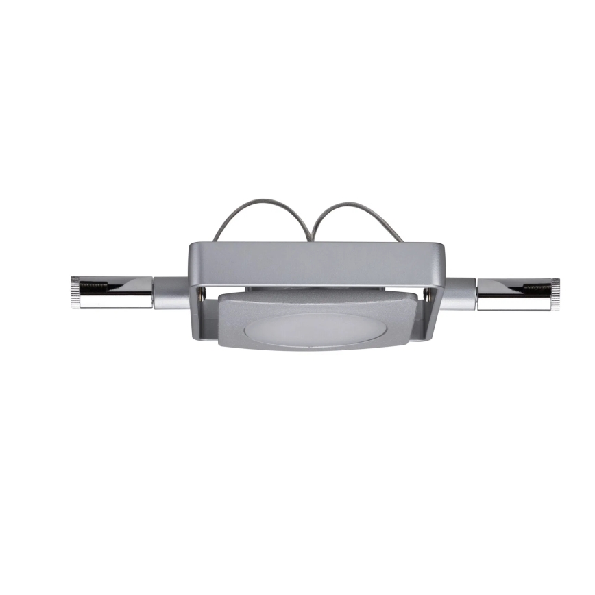 Paulmann 94107 - SETTI 4xLED/4,3W Täydellinen vaijerivalojärjestelmä MAC 230V mattakromi