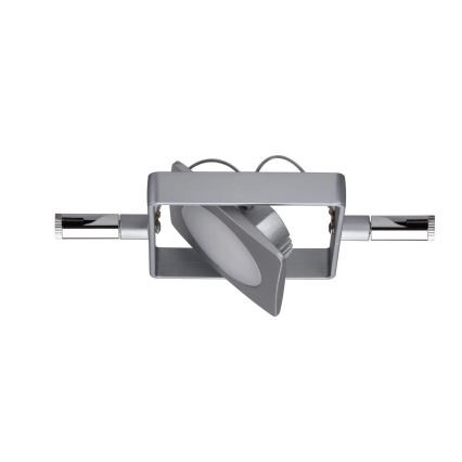 Paulmann 94107 - SETTI 4xLED/4,3W Täydellinen vaijerivalojärjestelmä MAC 230V mattakromi