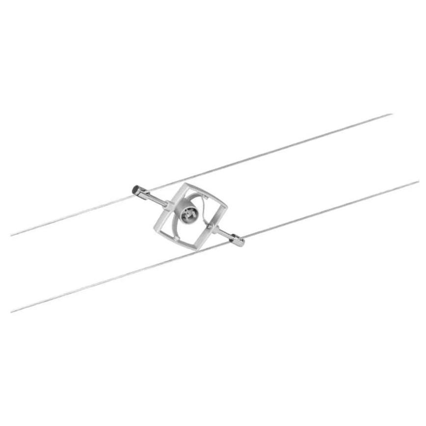 Paulmann 94133 - SARJA 5xGU5,3/10W Kohdevalaisin lankajärjestelmään MAC 230V mattakromi