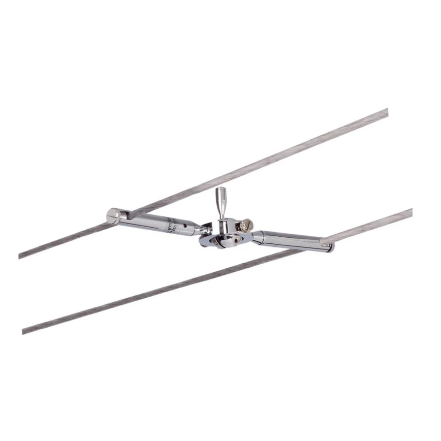 Paulmann 94147 - 1xGU5,3/10W Kohdevalaisin TOGO 12V lankajärjestelmään, mattakromi