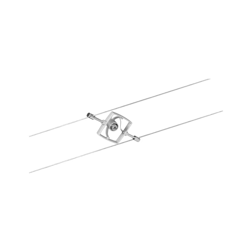 Paulmann 94152 - SETTI 7xGU5,3/10W Täydellinen MAC-vaijerisysteemi 230V mattakromi
