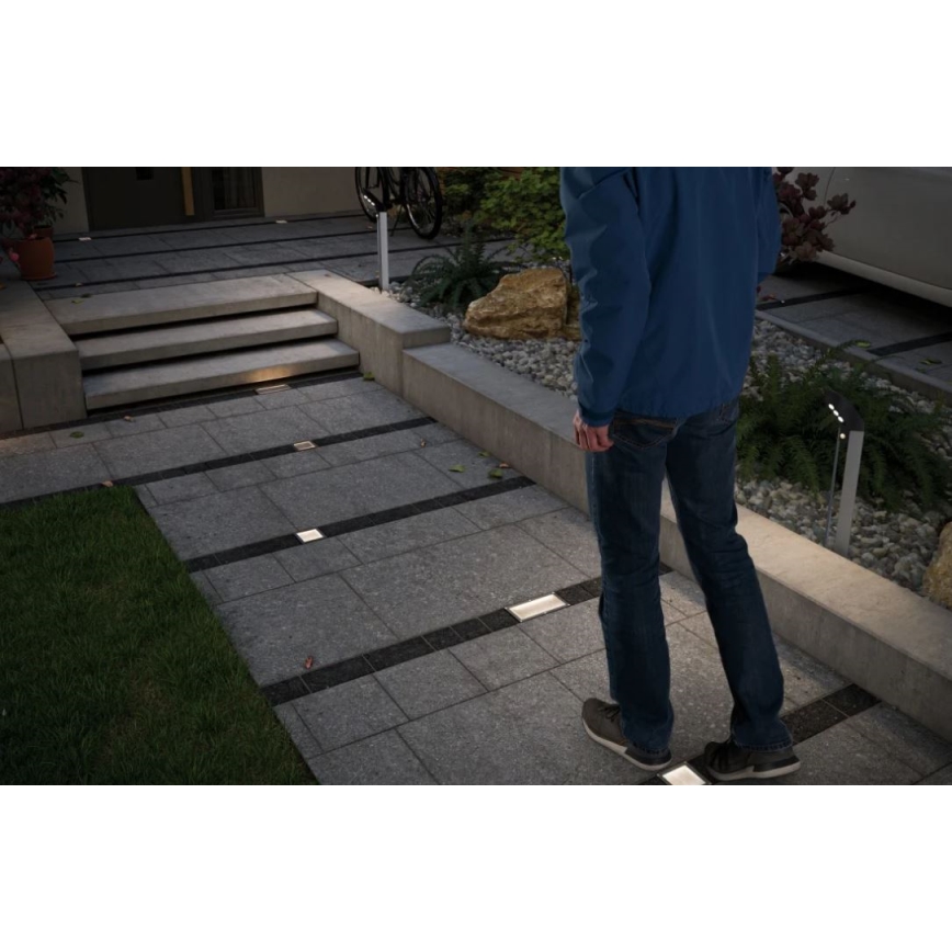 Paulmann 94238 - LED/0,7W IP67 Ajotieaurinkovalo ARON 3,7V 650 mAh