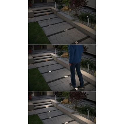 Paulmann 94238 - LED/0,7W IP67 Ajotieaurinkovalo ARON 3,7V 650 mAh