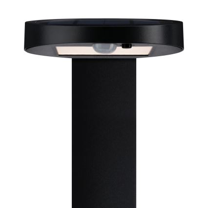 Paulmann 94249 - LED/1,2W IP44 Ulkokäyttöön tarkoitettu aurinkokennovalo liiketunnistimella RYSE 3,7V 1800 mAh