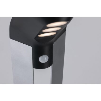 Paulmann 94252 - LED/1,2W IP44 Aurinkokäyttöinen ulkovalaisin anturilla SOLEY 3,7V 1800 mAh