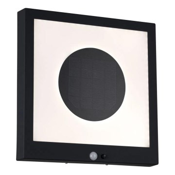 Paulmann 94263 - LED/1,2W IP44 Aurinkokäyttöinen seinävalaisin TAIJA, 3,7V 1800 mAh, liiketunnistimella