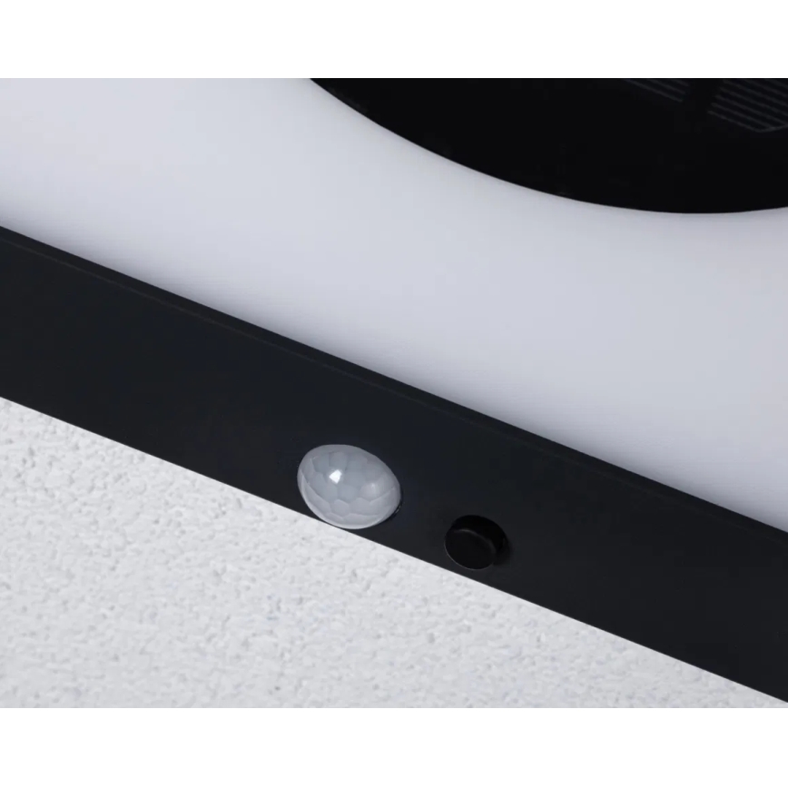 Paulmann 94263 - LED/1,2W IP44 Aurinkokäyttöinen seinävalaisin TAIJA, 3,7V 1800 mAh, liiketunnistimella