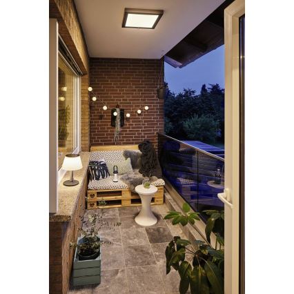 Paulmann 94309 - LED/0,8W IP44 Himmennettävä aurinko lamppu LILLESOL 3,7V 2000 mAh