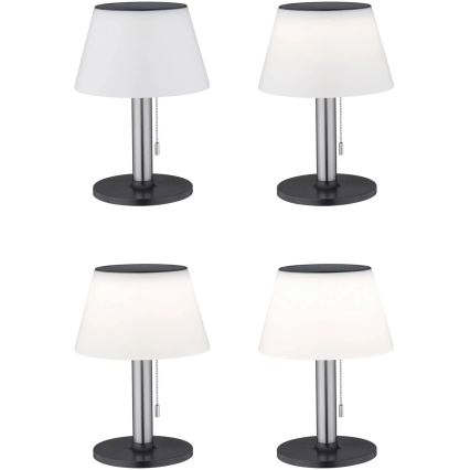 Paulmann 94309 - LED/0,8W IP44 Himmennettävä aurinko lamppu LILLESOL 3,7V 2000 mAh