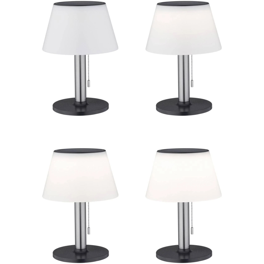 Paulmann 94309 - LED/0,8W IP44 Himmennettävä aurinko lamppu LILLESOL 3,7V 2000 mAh