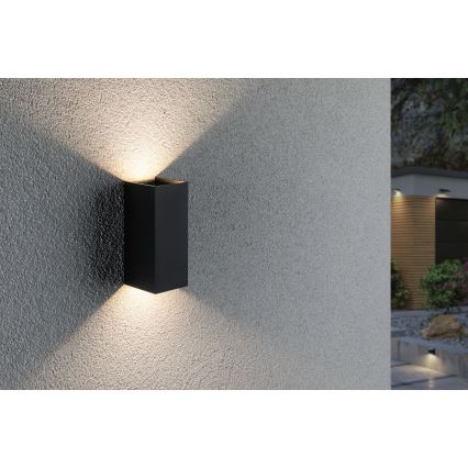 Paulmann 94326 - 2xLED/2,8W IP44 Ulkoseinävalaisin FLAME 230V