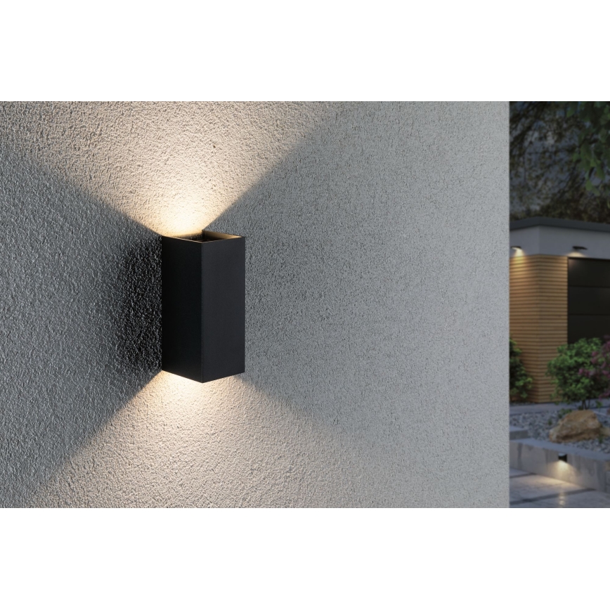 Paulmann 94326 - 2xLED/2,8W IP44 Ulkoseinävalaisin FLAME 230V