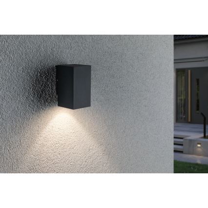 Paulmann 94327 - LED/3,8W IP44 Ulkoseinävalaisin FLAME 230V antrasiitti