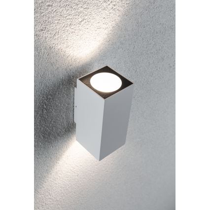 Paulmann 94330 - 2xLED/2,8W IP44 Ulkoseinävalaisin FLAME 230V valkoinen