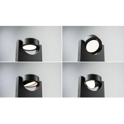 Paulmann 94406 - LED/8W IP44 Ulkoseinävalaisin SWIVEA 230V