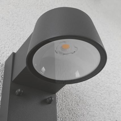 Paulmann 94453 - LED/6W IP44 Ulkoseinävalaisin anturilla CAPEA 230V