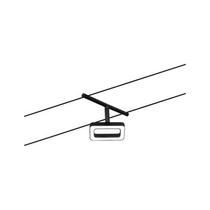 Paulmann 94485 - SETTI 5xLED/4,8W Täydellinen vaijerisysteemi FRAME 230V musta