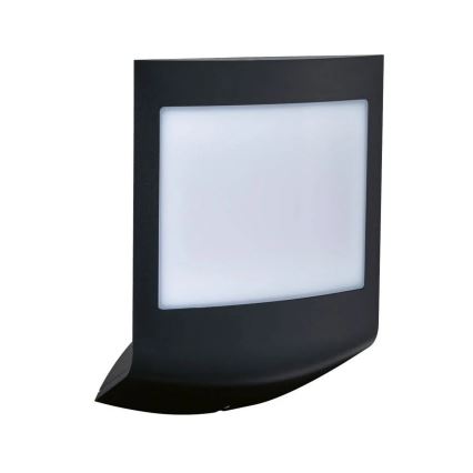 Paulmann 94513 - RGBW LED/8,2W IP44 Himmennettävä ulkoseinävalaisin liike- ja hämäräanturilla PADEA 230V antrasiitti