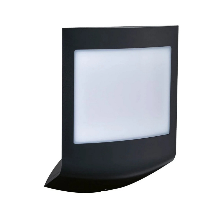 Paulmann 94513 - RGBW LED/8,2W IP44 Himmennettävä ulkoseinävalaisin liike- ja hämäräanturilla PADEA 230V antrasiitti