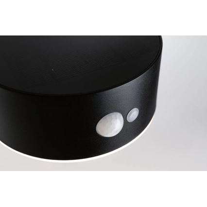 Paulmann 94570 - LED/5,5W IP44 Aurinkokäyttöinen seinävalaisin liiketunnistimella EILEEN 3,7V 2000 mAh