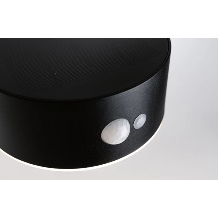 Paulmann 94570 - LED/5,5W IP44 Aurinkokäyttöinen seinävalaisin liiketunnistimella EILEEN 3,7V 2000 mAh