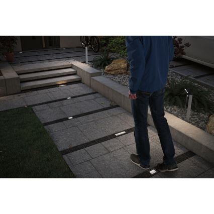 Paulmann 94578 - LED/0,1W IP67 Aurinkokäyttöinen upotettava valaisin DOMENIC 1,2V 1500 mAh