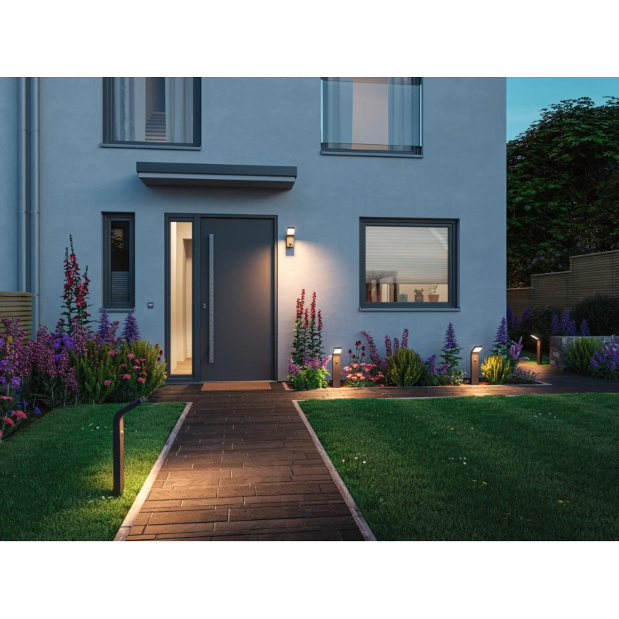 Paulmann 94747 - LED/7,5W IP44 Ulkovalaisin liiketunnistimella KULMA 230V